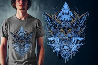 do perfect artwork for tshirt design