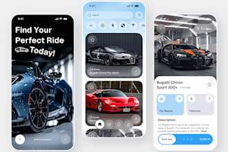 build car rental app, vehicle booking app, bus rental app, airbnb car like turo