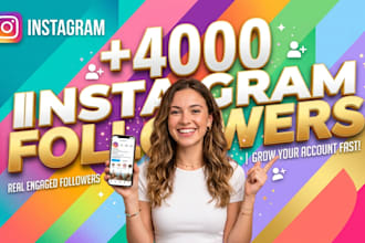 upgrade 4,000 instagram followers