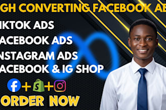 setup facebook meta ads campaign social media shopify marketing manager