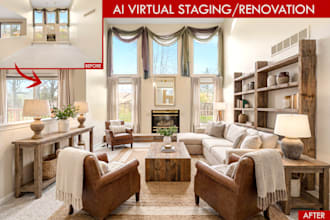 ai virtual staging for real estate photos