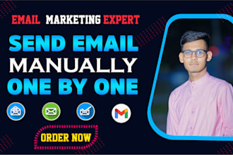 manually send personalized outreach emails one by one