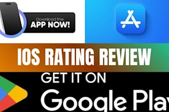 mobile app rating review, 5000 install user, IOS review, android app review, app