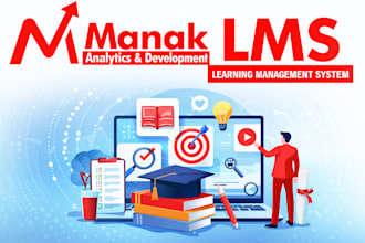 develop a custom lms for online courses and students