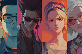 create digital art commissions