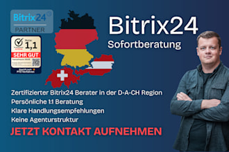 do bitrix24 consulting for you lil get expert help now