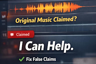 fix youtube content id false copyright claims on your original music