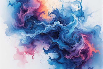 paint digital professional abstract art