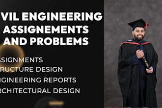 do civil engineering problems and assigment