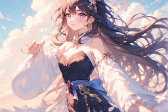 create awesome anime art