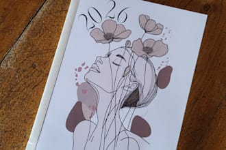 je cree un agenda minimaliste et esthetique pour une organisation optimale