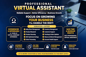 your ebay drop shipping virtual assistant and store manager