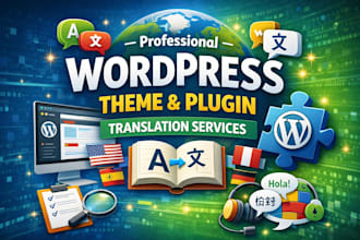 professional wordpress theme and plugin translation services