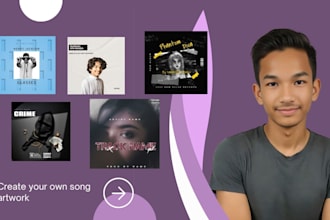 professional music album cover art for spotify and all platforms