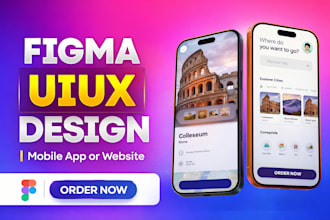 do figma app design, mobile app UI UX design, prototype, wireframe design