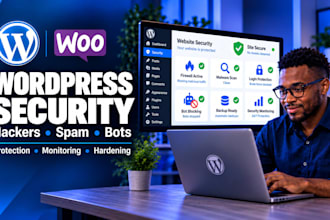 secure your website from hackers, spam, bot attacks