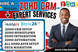 do zoho one setup for healthcare, telehealth zoho crm, zoho campaign workflows