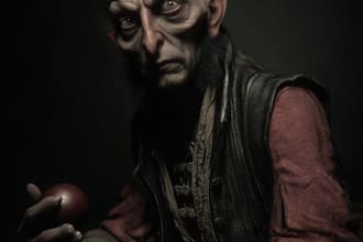 draw horror and dark fantasy illustrations
