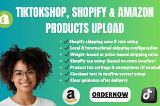 do tiktok shop shopify amazon product listing import tiktok dropshipping product