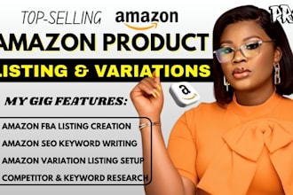 do amazon listing creation, ebay or amazon variation listing amazon fba listing