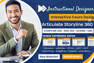 design interactive elearning courses in articulate storyline 360 and rise 360