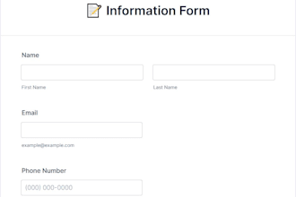 design fillable PDF forms and online forms professionally