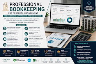 do manage bookkeeping for real estate businesses