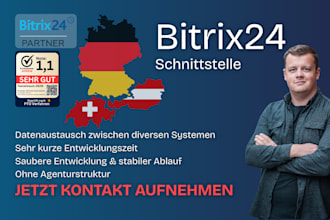 create custom bitrix24 API integrations and automations