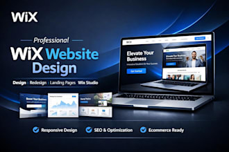 setup wix website wix website development redesign wix website wix expert