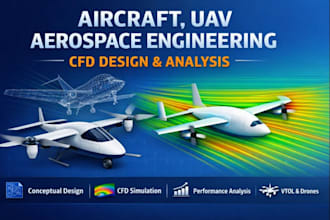design aircraft, aerospace engineering, uav, cfd and analysis