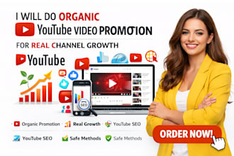 do organic youtube video promotion for real channel growth
