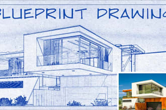 do a professional architectural plan , city permit