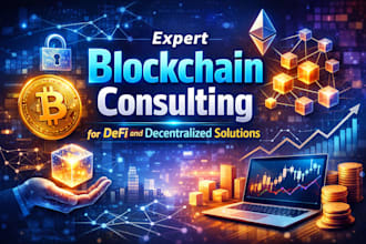 provide expert blockchain consulting for defi  and decentralized solutions