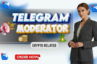 create setup manage and moderate your crypto telegram community professionally