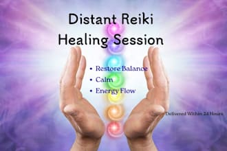 provide a personalized distant reiki healing session