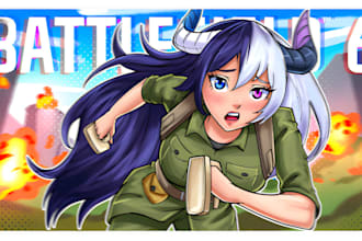 design youtube anime thumbnail manga manhwa amv anime recap thumbnail