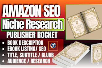 do amazon book SEO with publisher rocket, ebook formatting sales funnel pages