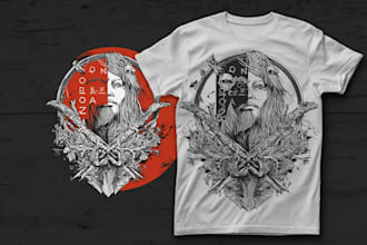do perfect artwork for tshirt design