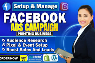setup facebook and instagram ads campaing,meta ads,fb marketing,lead and sales