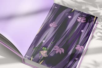 create magical children youth illustrations in procreate