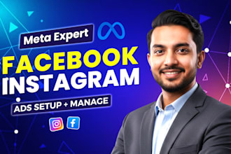 set up and manage facebook ads campaigns, instagram ads, meta ads, ads marketing