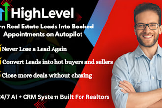 gohighlevel real estate CRM, gohighlevel sales funnel, real estate ai chatbot