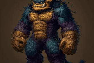 do furry, monster, anthropomorphic creature