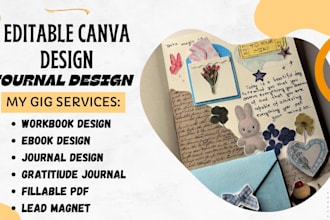 do journal design gratitude journal workbook design ebook design