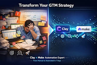automate your GTM strategy with clay and make for lead generation