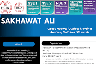 be your senior network engineer to fix, configure, and secure your network