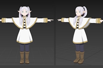 recolor 3d vrm vrchat,accessorie,avatar character,emote,vtubing,vseeface,mmd mod