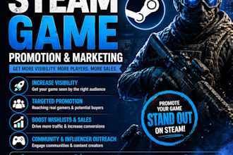 improve your steam game wishlists, steam game promotion, game marketing
