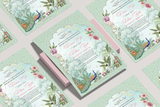 design custom nikkah certificate and wedding contract