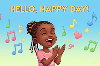 write original baby songs and nursery rhymes for kids